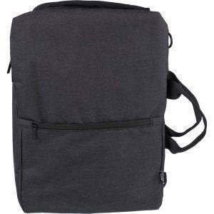 Sac à dos RPET pour ordinateur portable 15" noir personnalisable