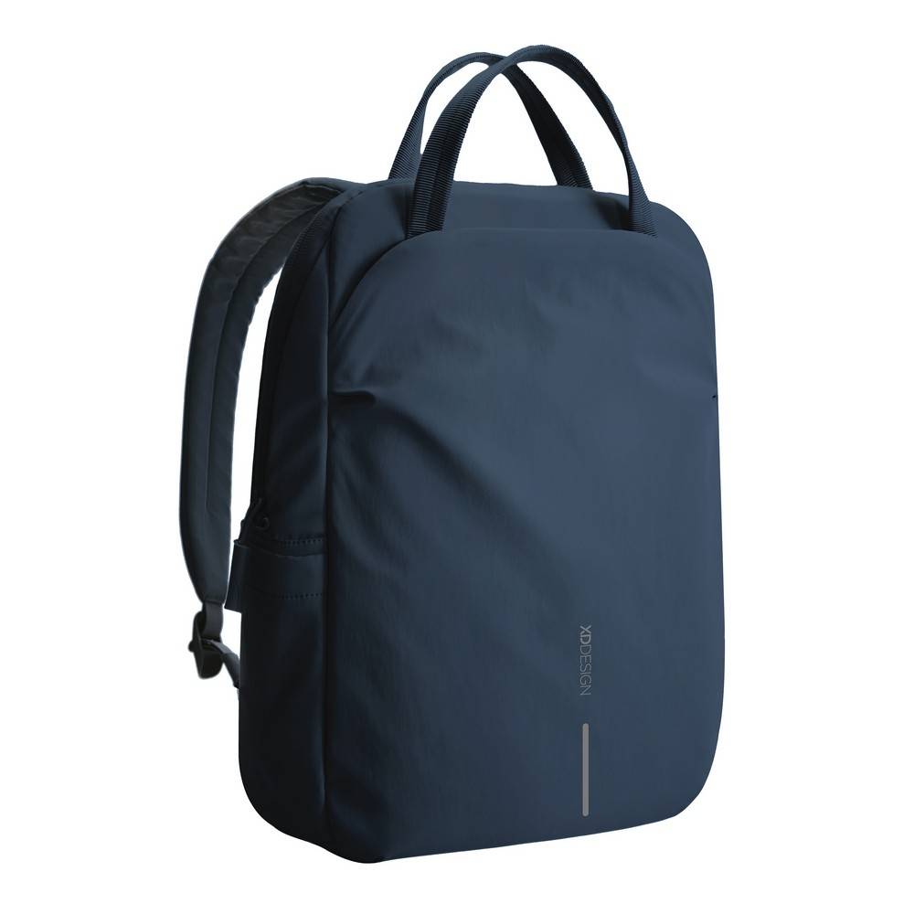 Sac à dos/Tote souple XD Design navy, grey personnalisable avec logo