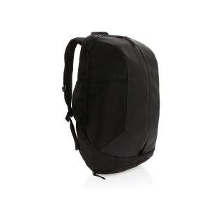 Sac à dos travail/gym Swiss Peak en rPET AWARE™ noir personnalisable