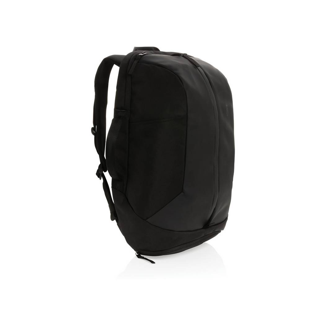 Sac à dos travail/gym Swiss Peak en rPET AWARE™ noir personnalisable