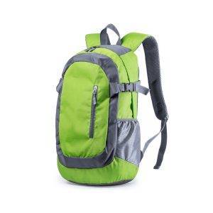 Sac à dos vert claire personnalisable avec logo