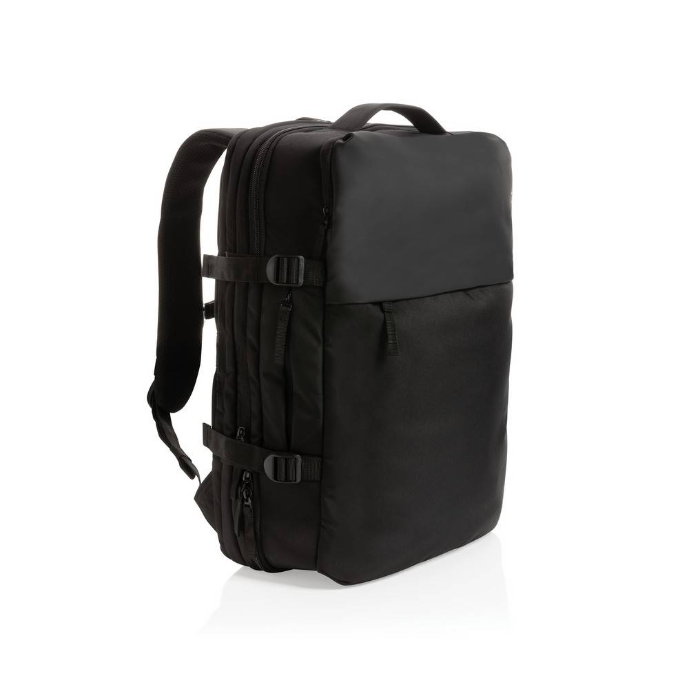 Sac à dos weekend extensible Swiss Peak en rPET AWARE™ personnalisable