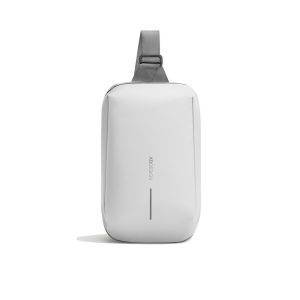 Sac bandoulière extensible et étanche Urban blanc personnalisable