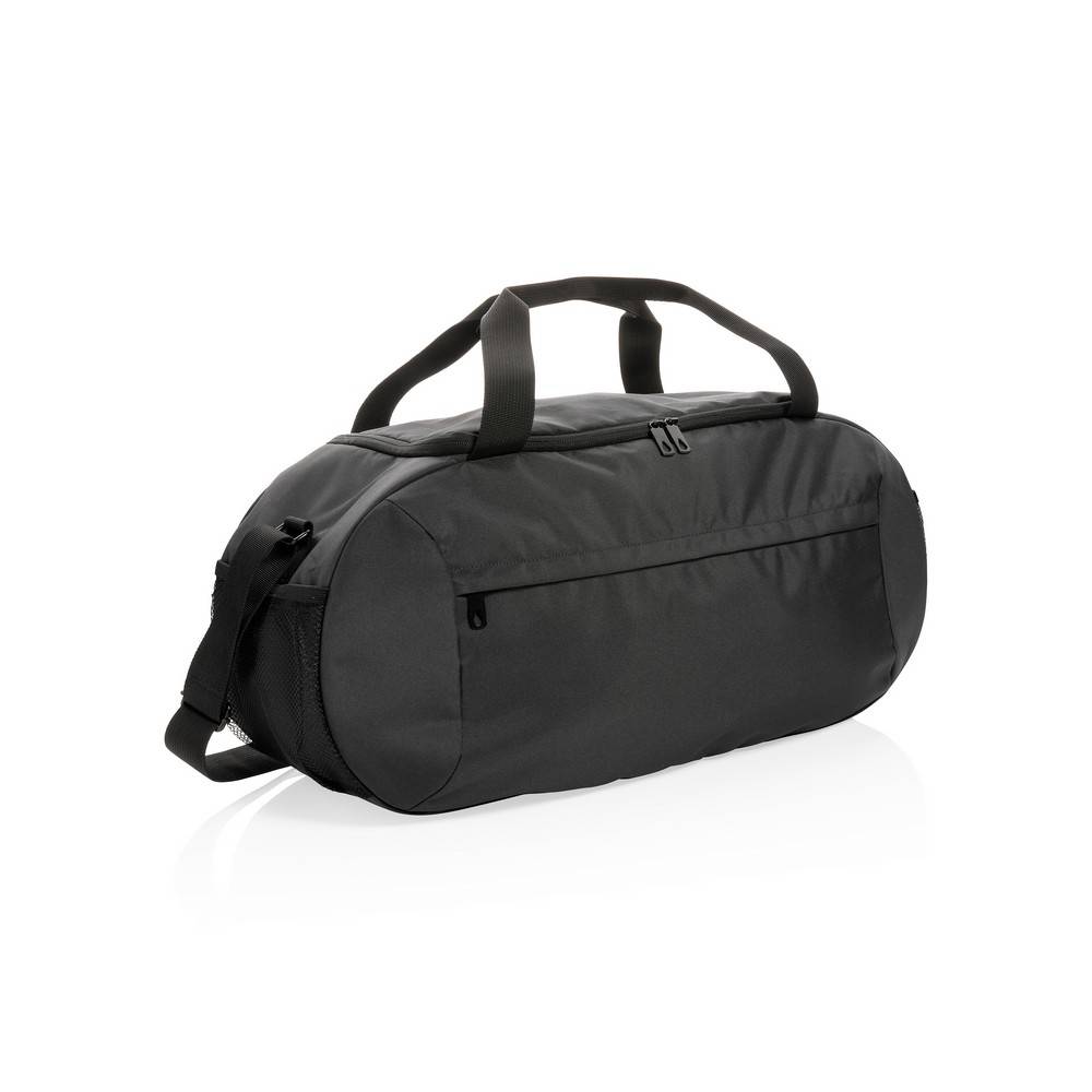Sac de sport moderne en rPET Impact AWARE™ noir personnalisable