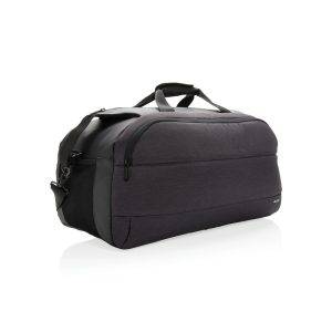Sac de sport Swiss Peak noir personnalisable avec logo
