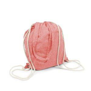 Sac en coton recyclé 2 en 1, sac à cordon et sac personnalisable – réf. V2149-05