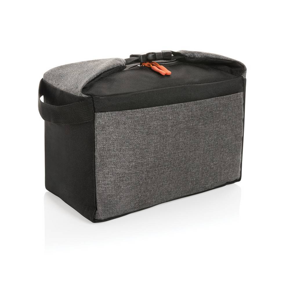 Sac isotherme double ton gris personnalisable avec logo