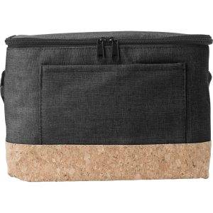 Sac isotherme finition liège noir personnalisable avec logo