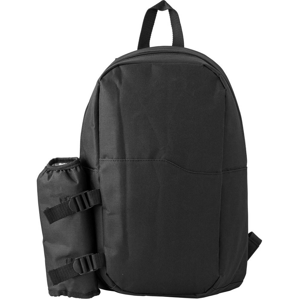 Sac isotherme sac à dos noir personnalisable avec logo