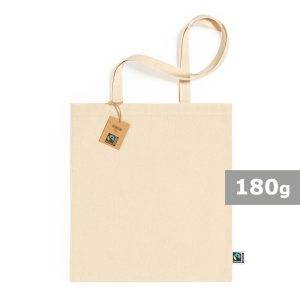 Sac shopping en coton neutre personnalisable avec logo