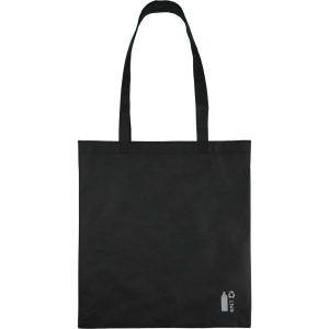 Sac shopping noir personnalisable avec logo – réf. VA516-03