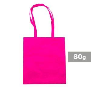 Sac shopping rose personnalisable avec logo – réf. V5805/A-21