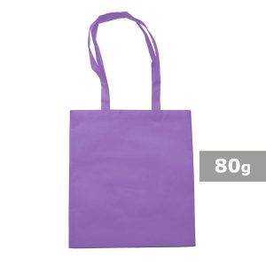 Sac shopping violet personnalisable avec logo – réf. V5805/A-13