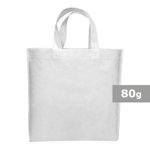 Sac shopping Wade blanc personnalisable avec logo