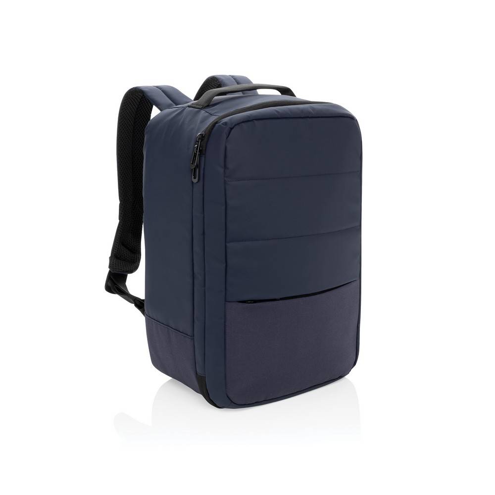 Sac voyage cabine en rPET Aware Armond bleu personnalisable avec logo