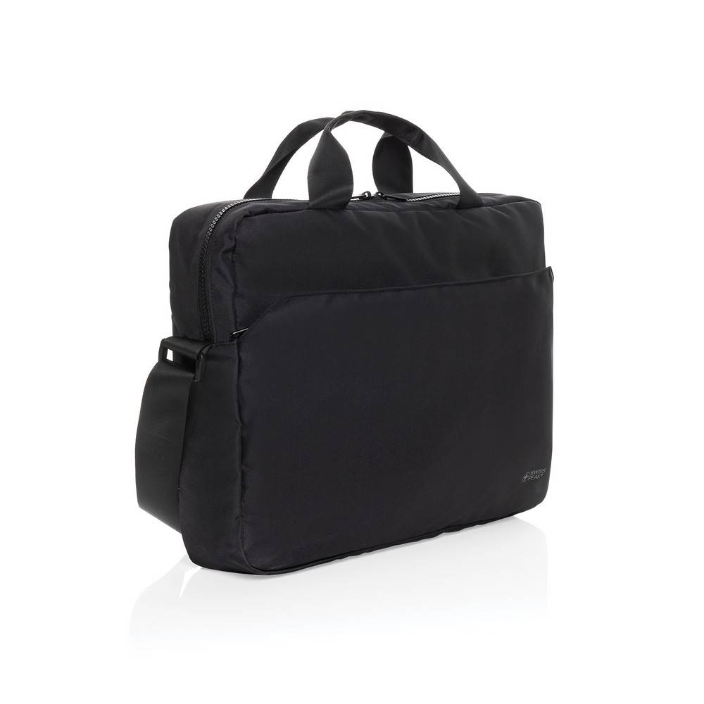 Sacoche ordinateur en rPET AWARE Swiss Peak Essential personnalisable