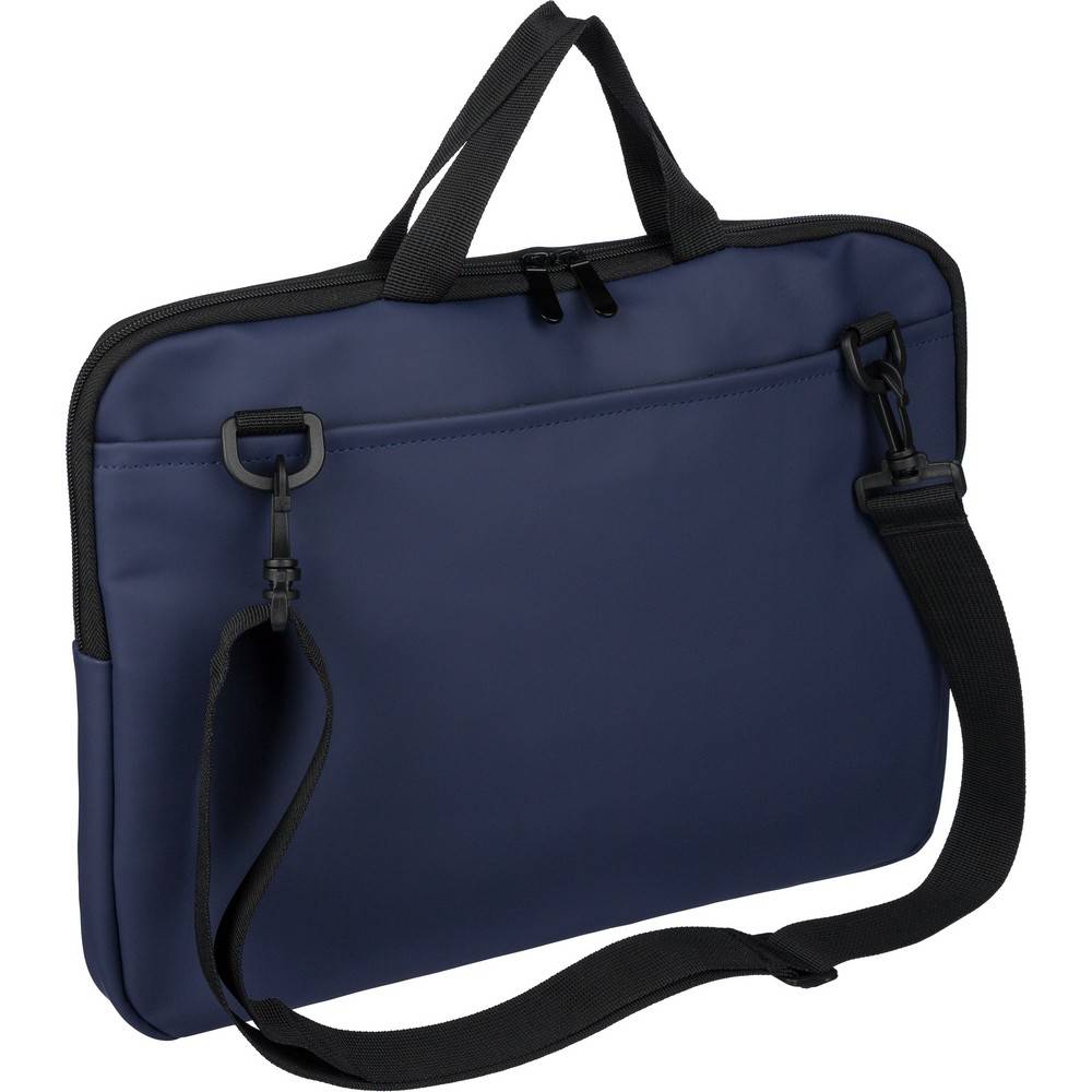 Sacoche pour ordinateur portable 15" bleu personnalisable avec logo