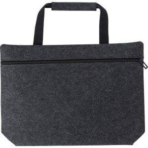 Sacoche pour ordinateur portable 15" en feutre RPET personnalisable