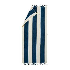 Serviette VINGA Valmer bleu personnalisable avec logo