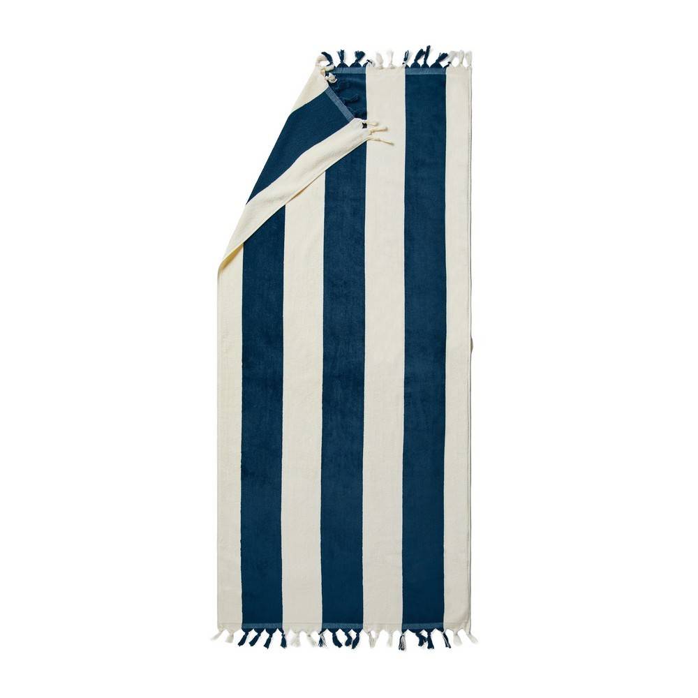 Serviette VINGA Valmer bleu personnalisable avec logo