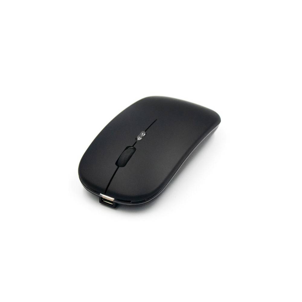 Souris d'ordinateur sans fil | Randy noir personnalisable avec logo