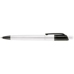 Stylo à bille STILOLINEA en ABS Ducal noir personnalisable avec logo