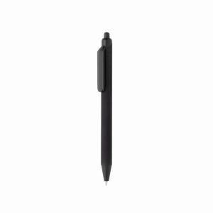 Stylo avec finition gomme en ABS recyclé certifié GRS personnalisable
