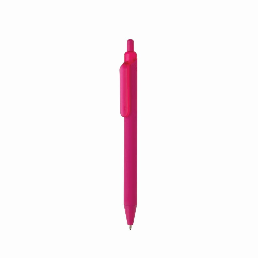 Stylo avec finition gomme en ABS recyclé certifié GRS personnalisable – réf. P611.3414