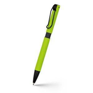Stylo bille corp coloré et clip "lasseau" Amara personnalisable