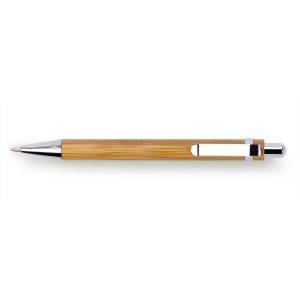 Stylo bille en bambou bois personnalisable avec logo – réf. V1336/A-17