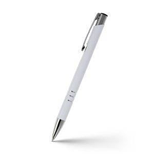 Stylo bille | Jones blanc personnalisable avec logo