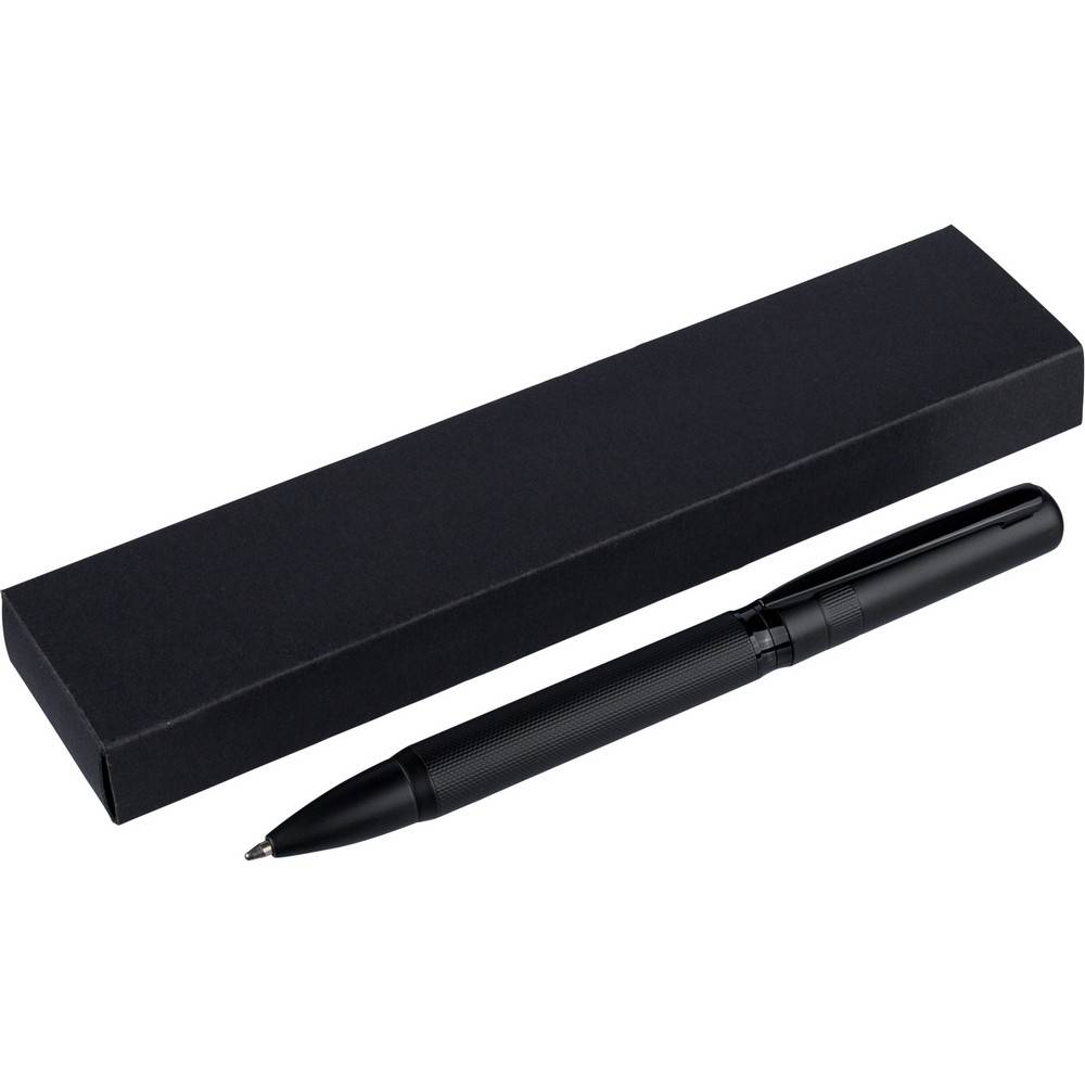 Stylo bille noir personnalisable avec logo – réf. VB204-03