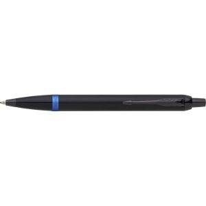Stylo bille Parker IM Vibrant Rings noir personnalisable avec logo