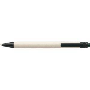 Stylo bille provenant d'un carton de lait noir personnalisable