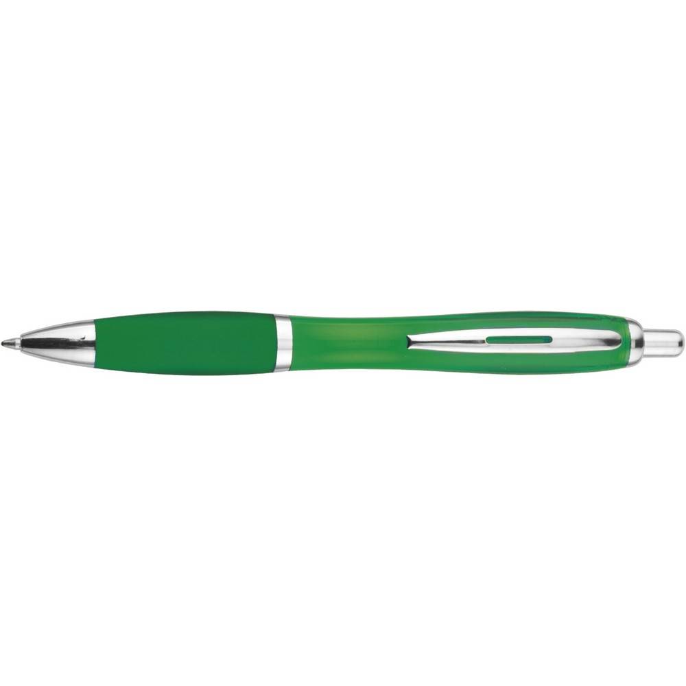 Stylo bille vert personnalisable avec logo