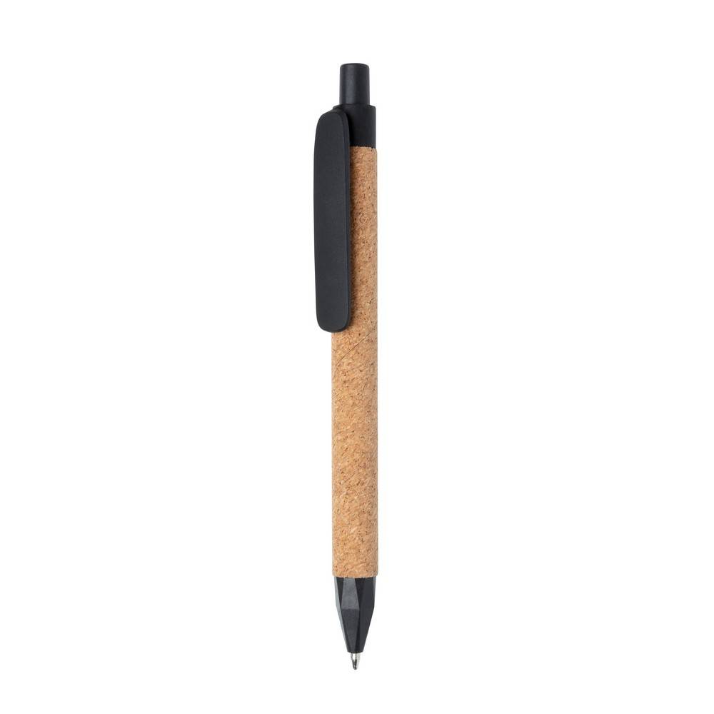 Stylo écoresponsable, noir personnalisable avec logo