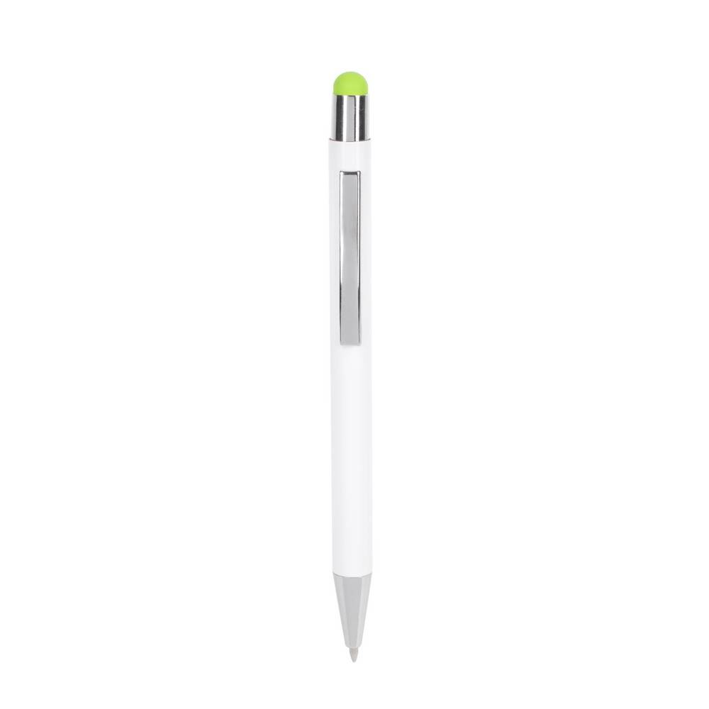 Stylo, stylet tactile vert claire personnalisable avec logo