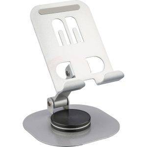 Support de téléphone argent personnalisable avec logo
