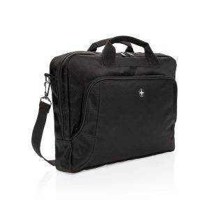 Swiss Peak sac ordinateur 15”, noir personnalisable avec logo