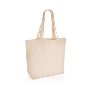The Impact AWARE™ 240gsm recycled canvas shopper with personnalisable