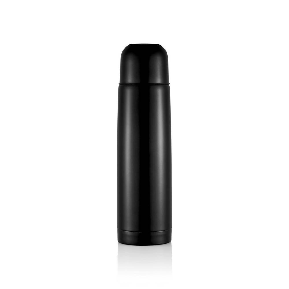 Thermos 500 ml noir personnalisable avec logo