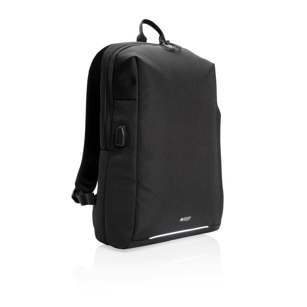 This stylish carry-on laptop backpack is intended for personnalisable