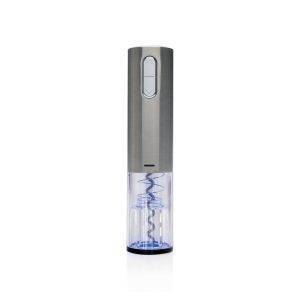 Tire-bouchon électrique - rechargeable USB gris personnalisable