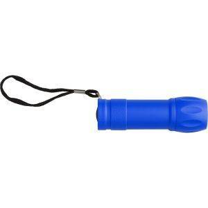 Torche COB bleu personnalisable avec logo