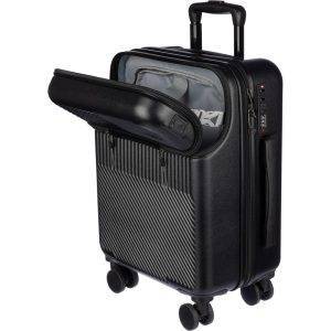 Trolley noir personnalisable avec logo