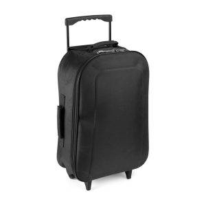 Trolley pliable noir personnalisable avec logo