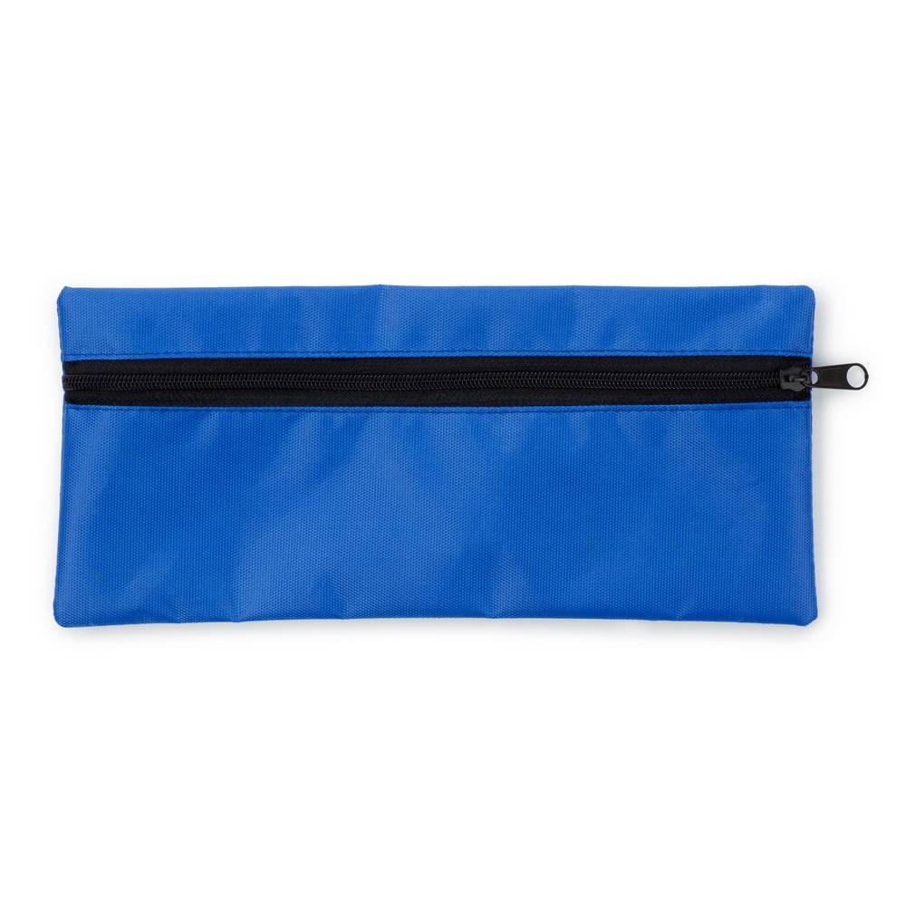 Trousse bleu personnalisable avec logo