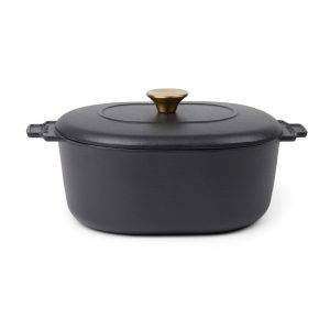 VINGA Cocotte 4L Monte heritage noir personnalisable avec logo