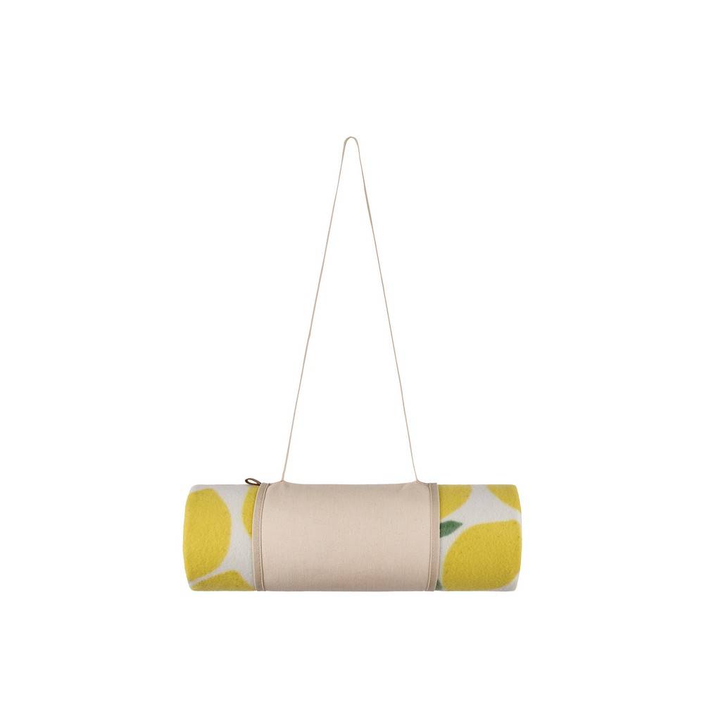 VINGA Couverture pique-nique GRS Arwe jaune personnalisable avec logo