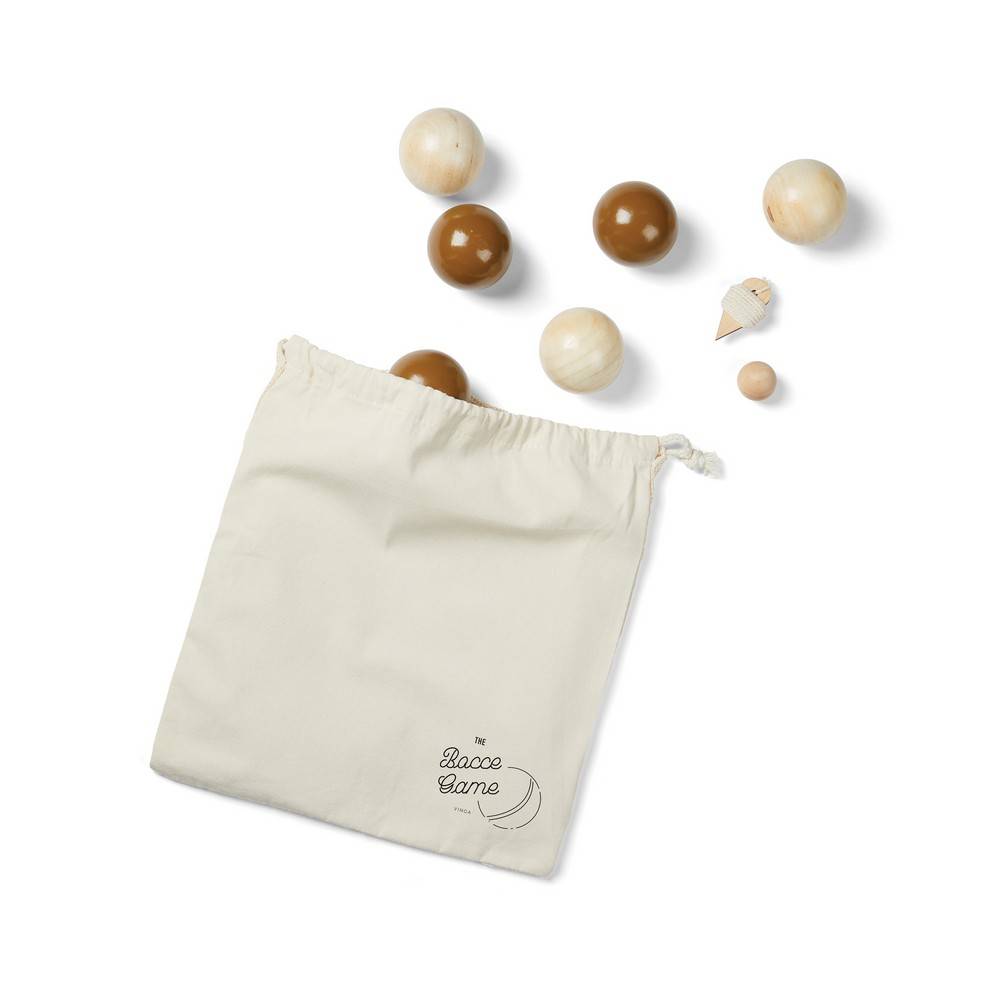 VINGA Jeu de boules brun personnalisable avec logo
